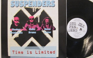 Suspenders Time is Limited LP Pelle Miljoona LP UUSI