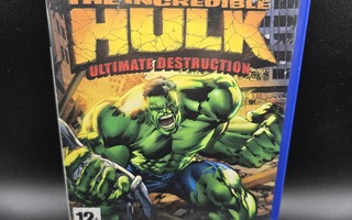 The incredible Hulk - ultimate destruction - Ps2 peli