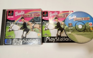 PS1 - Barbie Race & Ride CIB