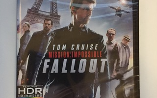 Mission: Impossible - Fallout (4K Ultra HD + Blu-ray) UUSI