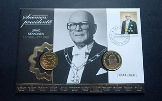 U.K. Kekkonen 5 € 2017 rahakirje