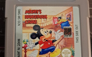 Mickey's Dangerous Chase gameboy peli