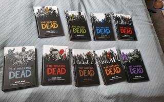 The Walking Dead 1-9 (hardcover, engl) kirjat