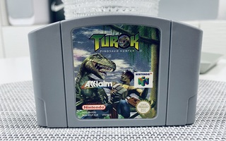 N64 Turok Dinosaur Hunter PAL + Suoja
