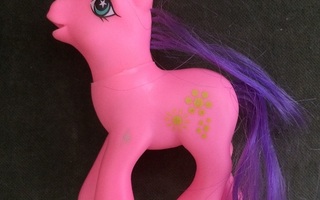 My Little Pony retro ponihahmo neon pinkki