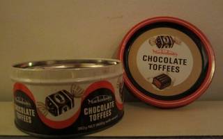 MACKINTOSH`S CHOCOLATE TOFFEE RETRO PELTIPURKKI 70-LUKU
