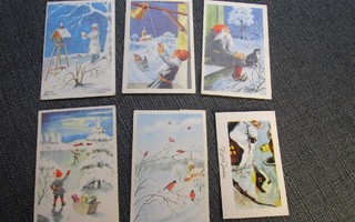 Erä Jenny Nyström postikortteja! (V406)