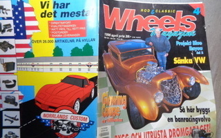 Jenkkiautolehti Wheels Magazine 4/1996