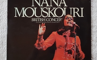 Nana Mouskouri – British Concert 2XLP Rare painos
