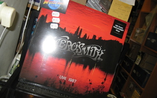 AEROSMITH - LIVE 1987 2LP OUT OF PRINT 180 GRAM UUSI+