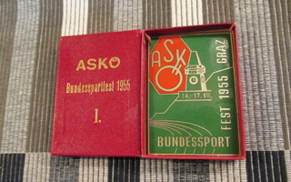 Asko Bundessportfest 14.-17.VII .1955  mitali   1.