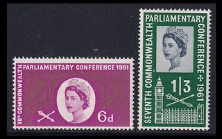 Iso-Britannia 349-50 ** Kansainyhteisön konferenssi (1961)