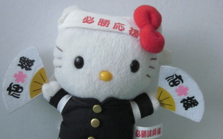 Hello Kitty pehmo japanilaisessa asussa