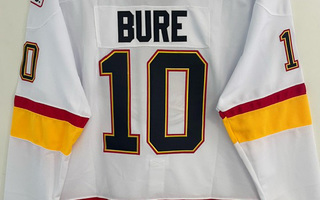 NHL FaniPaita Cancks PAVEL BURE #10, White  (UUSI!)