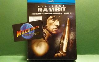 RAMBO TRILOGY 3 BLU-RAY