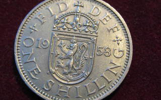 1 shilling 1958. Iso-Britannia-Great Britain