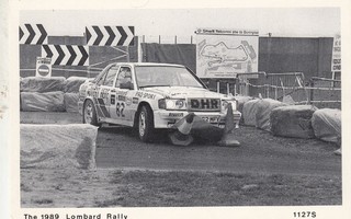 Rally Dave Holland / Steve Griffiths  Mersedes 190E  a50