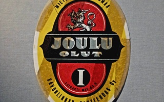 Joulu Olut l Savonlinna etiketti