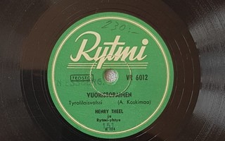 Savikiekko 1948 - Henry Theel - Vuoristopaimen Rytmi VR 6012