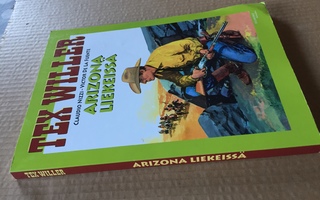 TEX WILLER SUURALBUMI ARIZONA LIEKEISSÄ HYVÄ