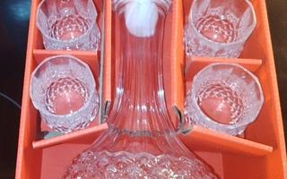 Vintage Cristal d'arques Cordial-setti
