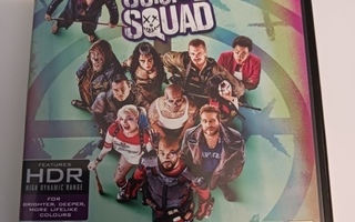 SUICIDE SQUAD 4K + BLU-RAY