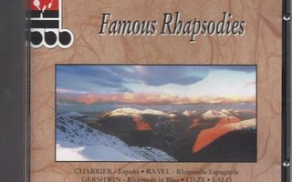 Famous Rhapsodies•Chabbrier, Lalo, Gershwin, Ravel, Liszt CD