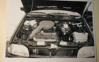 Ford Fiesta 1989, moottori, mv isokok. valokuva