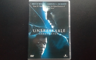 DVD: Unbreakable / Särkymätön (Bruce Willis, Samuel L. Jacks