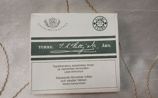 v.1986 tyhjä Klubi 77 tupakka-aski