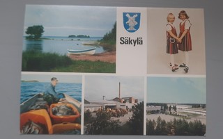 PK Säkylä mm kalastus, kansallispuku k-80