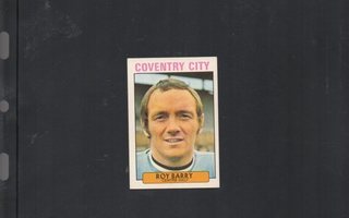 Purkkakuva n:o 171 Roy Barry. Coventry City. Jalkapallo