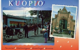 Kuopio 2-kuvainen, kulkenut 1995