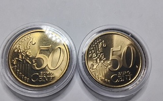 Suomi 50 cent 2004 unc 2 kpl