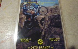Bultaco ja Yrjö Vesterinen  -78 mainos