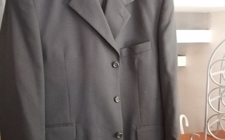 Miesten musta HIL-merkkinen  puvuntakki koko DO 112