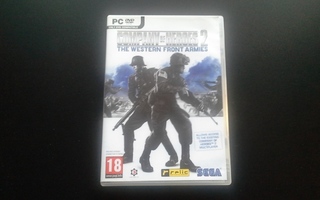 PC DVD: Company of Heroes 2 - The Western Front Armies peli