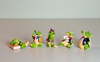 Kinder krokotiili figuurit 90-luku