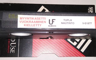 VHS TUPLA NAUTINTO K-16 UF ELOKUVA