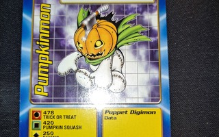 Digimon keräilykortti Pumpkinmon