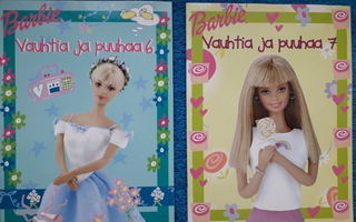 Barbie - Vauhtia ja puuhaa 6 ja 7, käyttämättömät