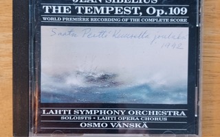 Sibelius: The Tempest. Lahti Sinfonia/Osmo Vänskä