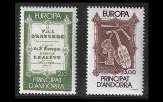 Andorra Fr 360-1 ** Europa (1985)