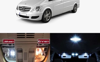 Mercedes-Benz Viano (W639) Sisätilan LED -Muutossarja 6000K