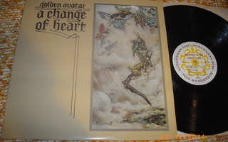 GOLDEN AVATAR - A Change Of Heart - LP 1976 folk rock EX/EX