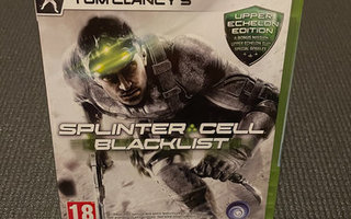 Tom Clancy's Splinter Cell Blacklist XBOX 360 - UUSI