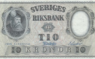 Ruotsi 10 kronor 1959