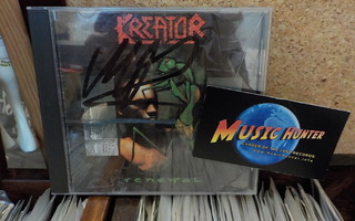 KREATOR - RENEWAL CD + MILLE PETROZZA NIMIKIRJOITUS