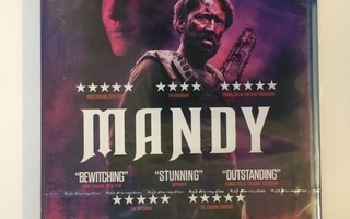 Mandy (Blu-ray) Nicolas Cage (2018) UUSI