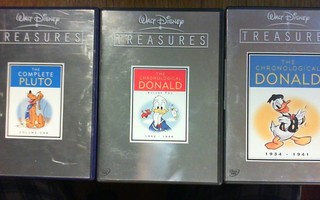 Disney Treasures 6xDVD - Donald 1934-1946 + Complete Pluto